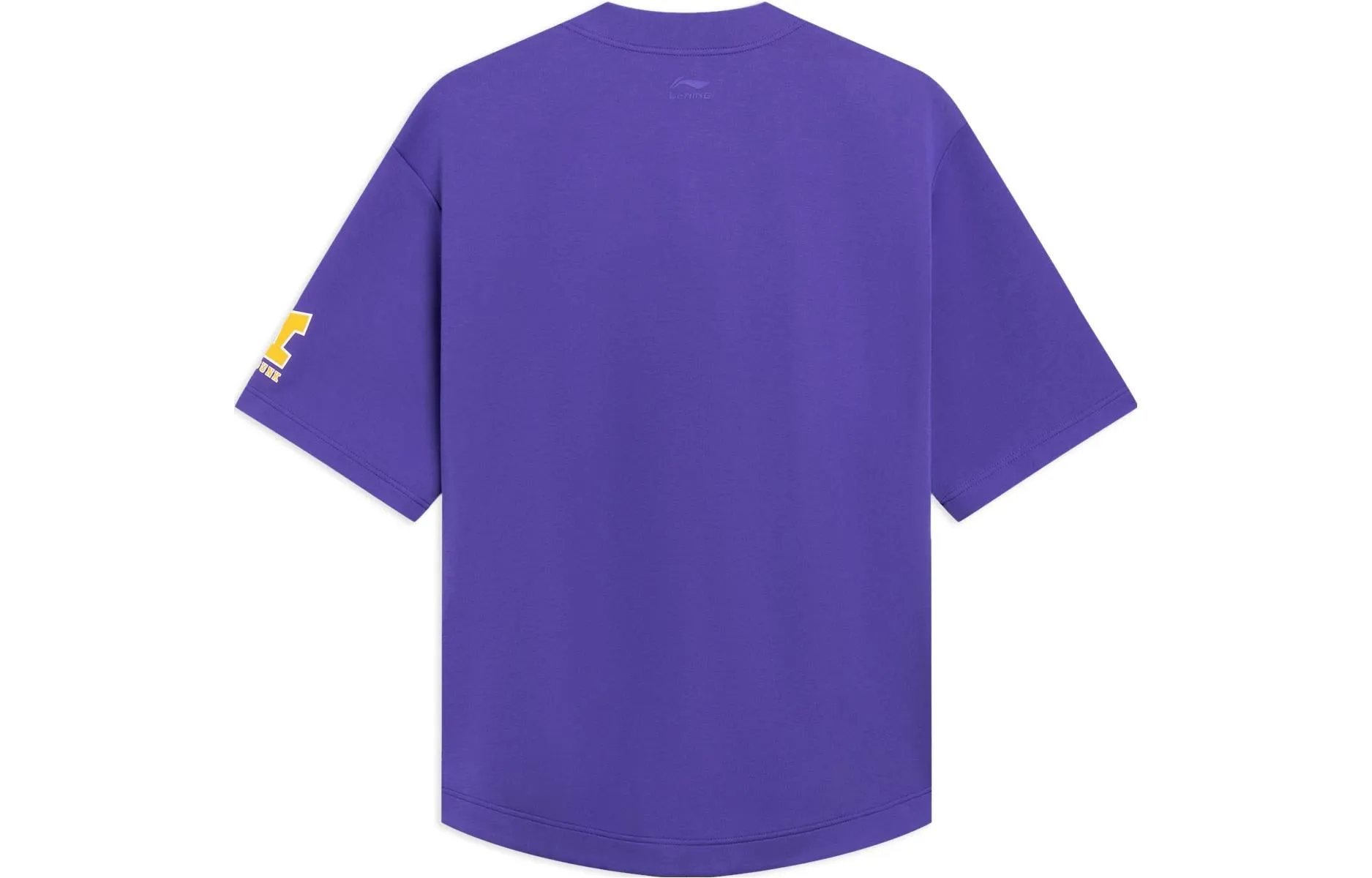 Li-Ning Hoops Graphic Loose Fit Shirt 'Purple' AWDT547-3 sold by KicksCrew product image thumbnail 2