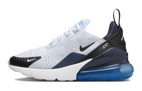 (GS) Nike Air Max 270 'Football Grey Thunder Blue' 943345-033 sold by KicksCrew