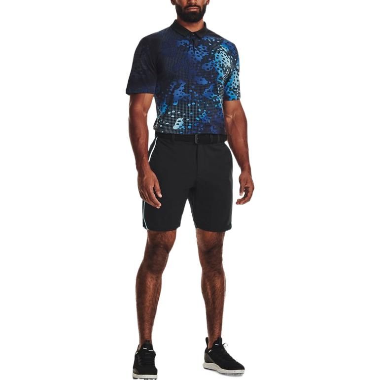 Under Armour Curry Polar Polo Shirt 'Blue Black' 1373679-001 sold by KicksCrew product image thumbnail 3
