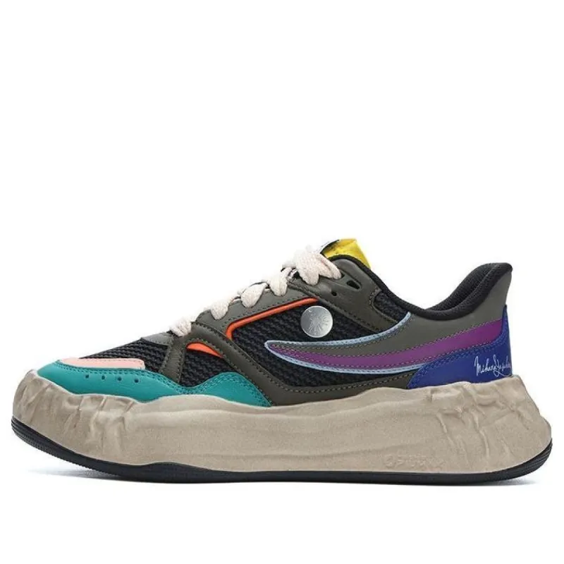 (WMNS) FILA x MIHARA YASUHIRO Sneakers 'Black Grey Purple' F12W224103FBO sold by KicksCrew