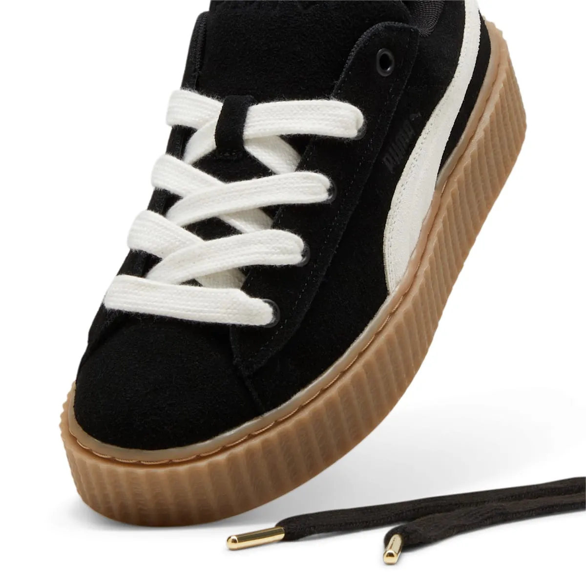 (GS) PUMA x Fenty Creeper Phatty 'Black Warm White' 397587-01 sold by KicksCrew product image thumbnail 5