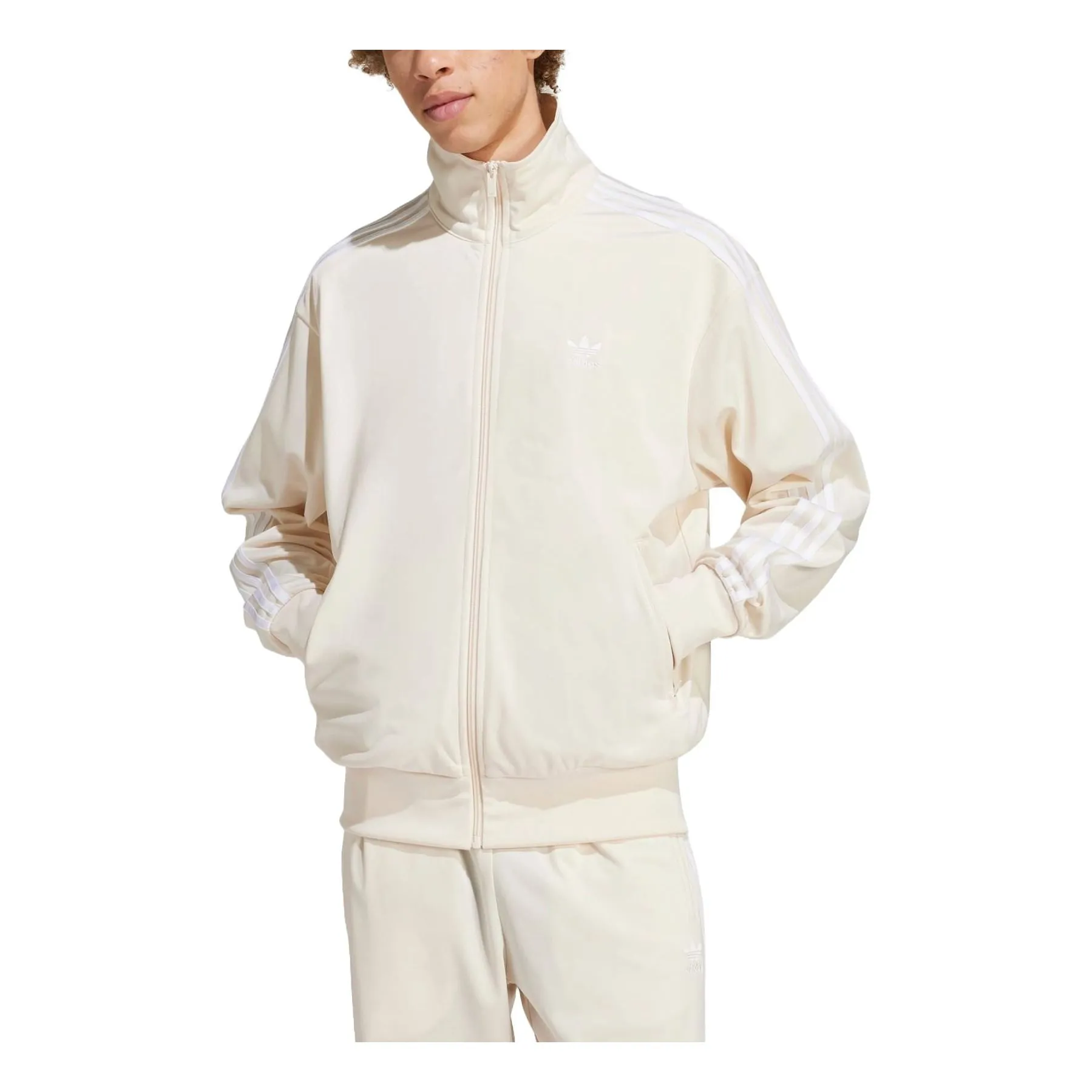 adidas Adicolor Classics Firebird Track Jacket Asia Sizing 'Wonder White' IR9892 sold by KicksCrew