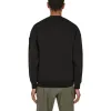 STONE ISLAND Ghost Crewneck Sweatshirt 'Black' 7715633F3-V0029 sold by KicksCrew
