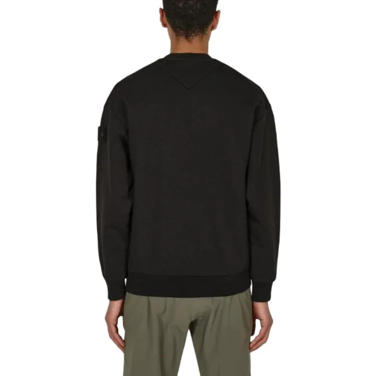 STONE ISLAND Ghost Crewneck Sweatshirt 'Black' 7715633F3-V0029 sold by KicksCrew product image thumbnail 3