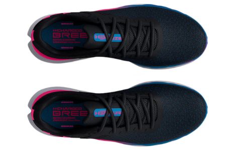 (WMNS) Under Armour Charged Breeze 'Black Electro Pink' 3025130-002 sold by KicksCrew