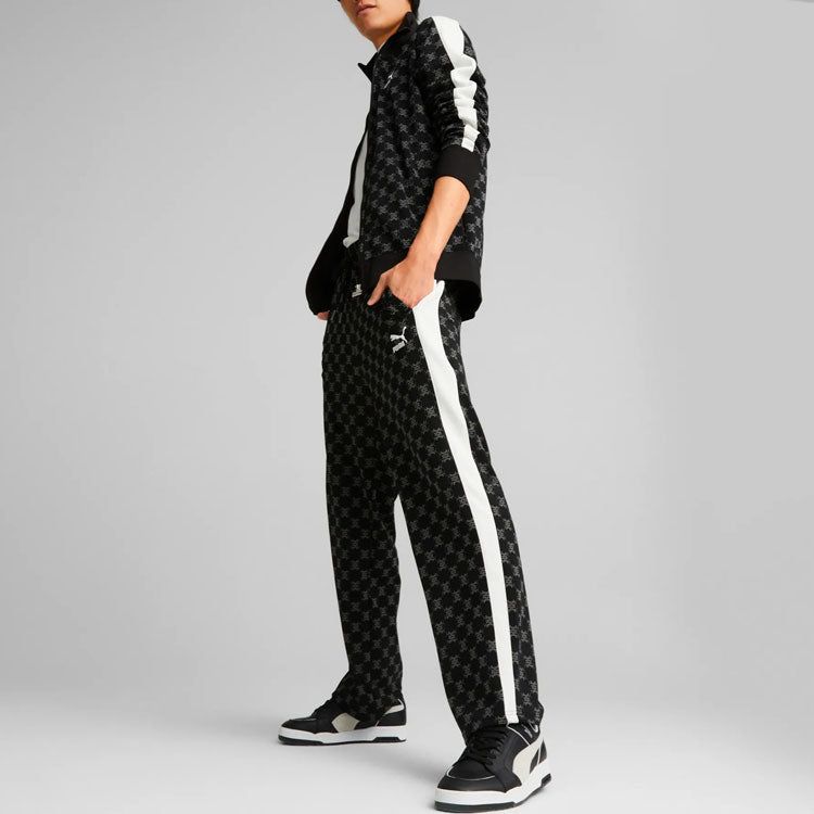 Puma T7 Printed Track Pants 'Black' 537045-01 sold by KicksCrew product image thumbnail 4