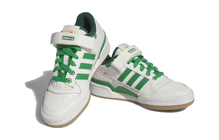 (GS) Adidas Originals FORUM Low 'White Green' IF2680 sold by KicksCrew product image thumbnail 3