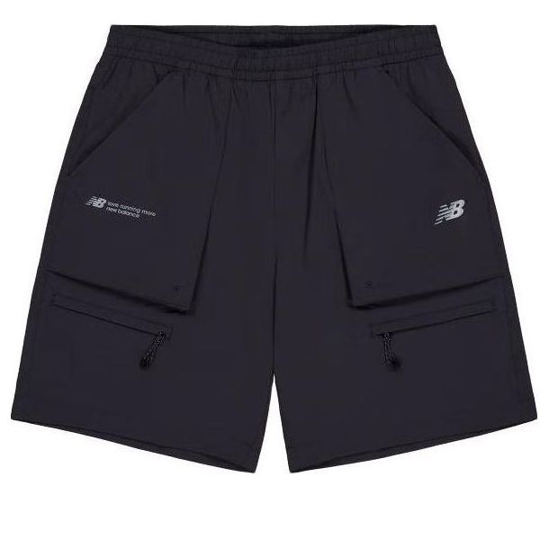 New Balance Woven Cargo Short 'Black' NVE24141-BK sold by KicksCrew