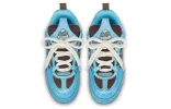 LOUIS VUITTON Skate Sneakers 'Blue Brown' 1ABMID sold by KicksCrew