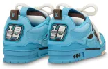 LOUIS VUITTON Skate Sneakers 'Blue Brown' 1ABMID sold by KicksCrew