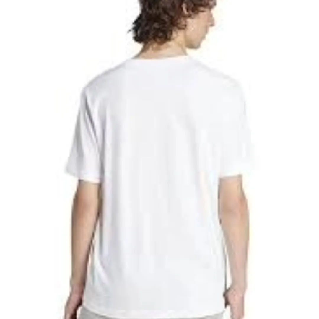 adidas Classic Monogram Graphic T-Shirt 'White Gold' IS0261 sold by KicksCrew product image thumbnail 3