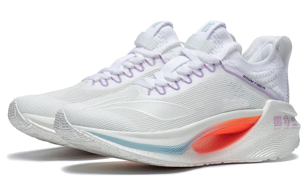 (WMNS) Li-Ning Essential 'White Purple Orange' ARRT008-13 sold by KicksCrew product image thumbnail 3