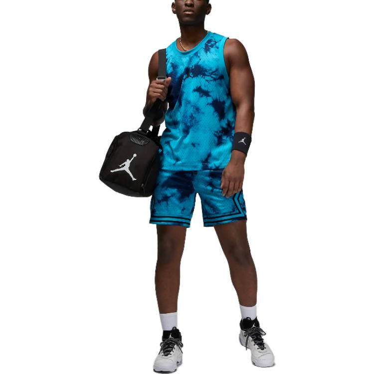 Air Jordan Dri-FIT Sport Breakfast Club Diamond Shorts 'Laser Blue' DZ0561-446 sold by KicksCrew product image thumbnail 2
