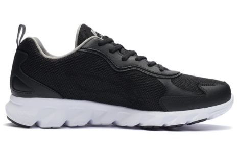Li-Ning Basic Running Shoes 'Black White' ARSR059-1 sold by KicksCrew
