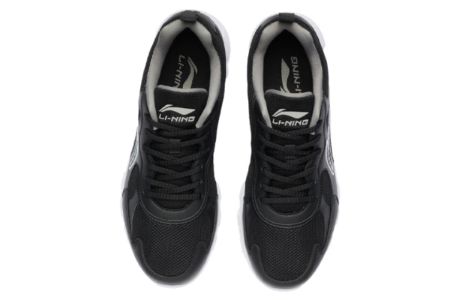 Li-Ning Basic Running Shoes 'Black White' ARSR059-1 sold by KicksCrew