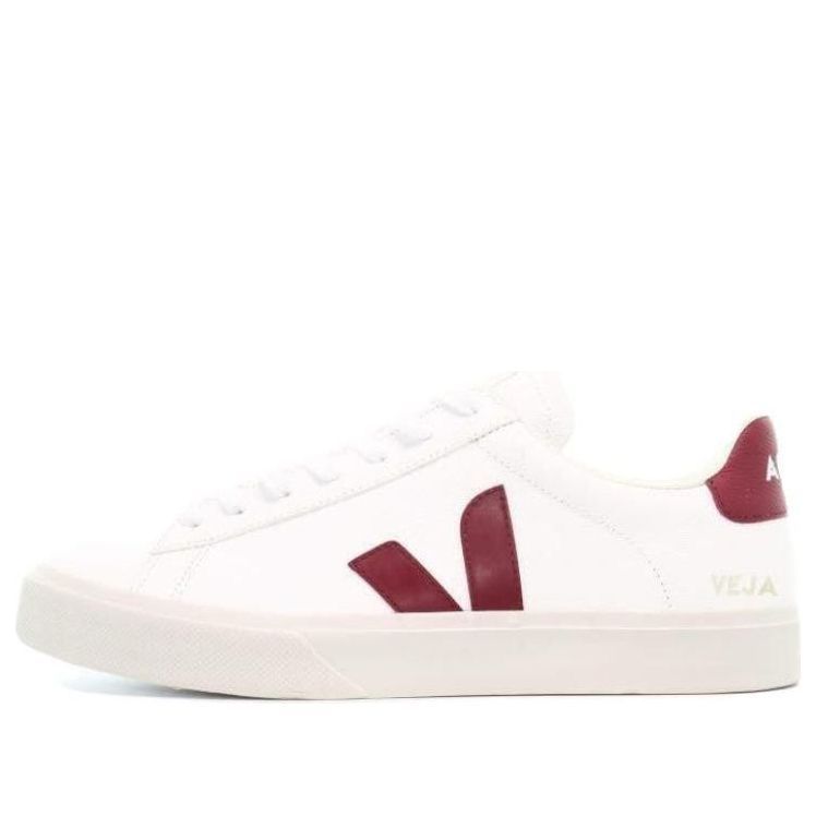 Veja Campo Leather Lace-Up 'White Marsala' CP051371 sold by KicksCrew