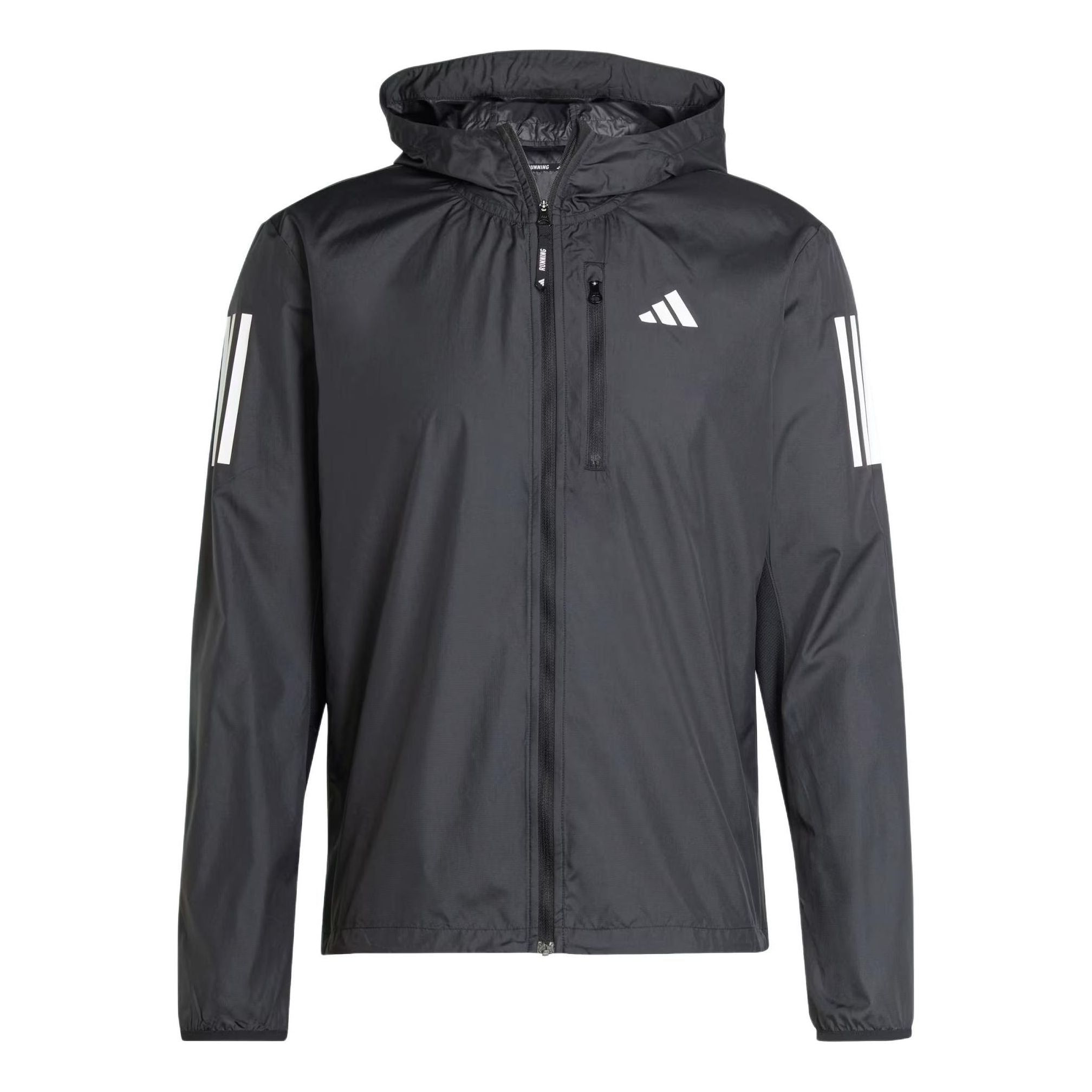 adidas Own the Run Jacket 'Black' IN1483 sold by KicksCrew