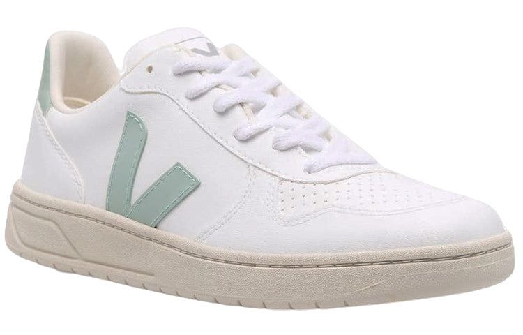 Veja V-10 Lace-Up Sneakers 'White Matcha' VX0702806A sold by KicksCrew product image thumbnail 2