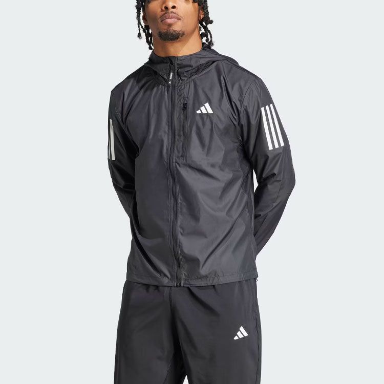adidas Own the Run Jacket 'Black' IN1483 sold by KicksCrew product image thumbnail 3