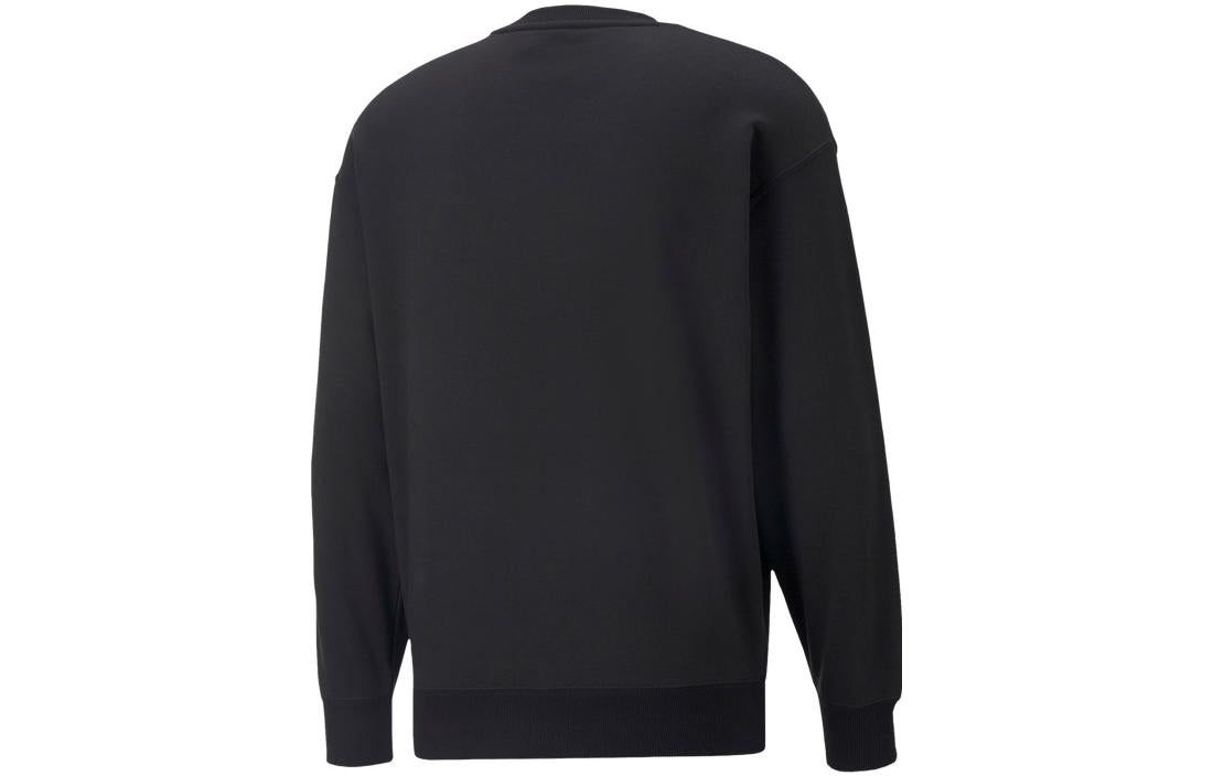 Puma Classics Relaxed Crewneck Sweatshirt 'Black' 537662-01 sold by KicksCrew product image thumbnail 2