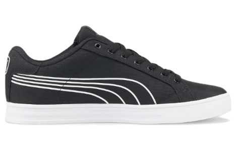 PUMA Smash Vulc v3 Lo CV 'Black' 383875-02 sold by KicksCrew