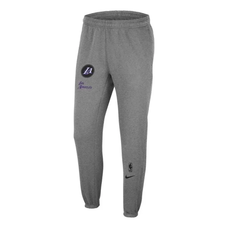Nike x Nba Los Angeles Lakers Courtside Sweatpants 'Dark Grey' DN4728-063 sold by KicksCrew