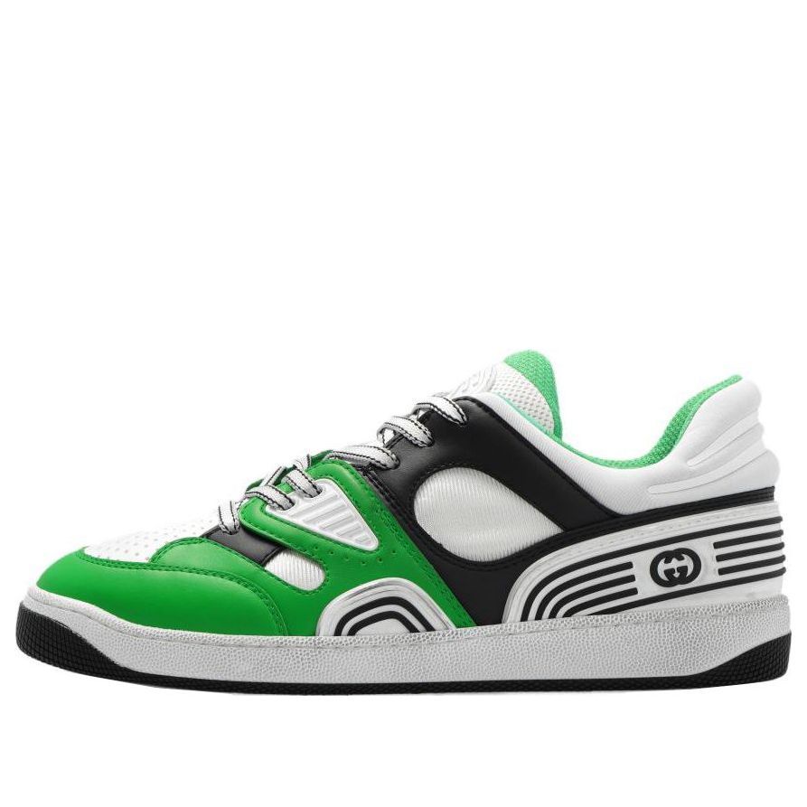 (WMNS) GUCCI Basket 'Green White Black' 700291-2SH90-3760 sold by KicksCrew