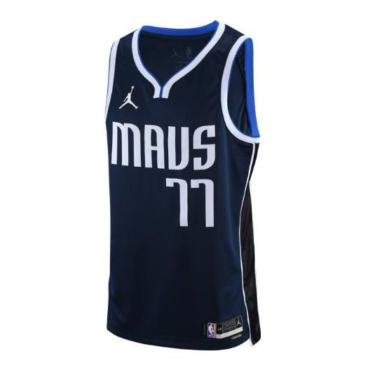 Air Jordan x NBA MAVS Luka Doni Jerseys 'Blue' DO9523-420 sold by KicksCrew