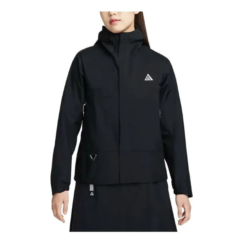 (WMNS) Nike ACG Storm-FIT Cascade Rains Full-Zip Jacket 'Black' DV9523-010 sold by KicksCrew