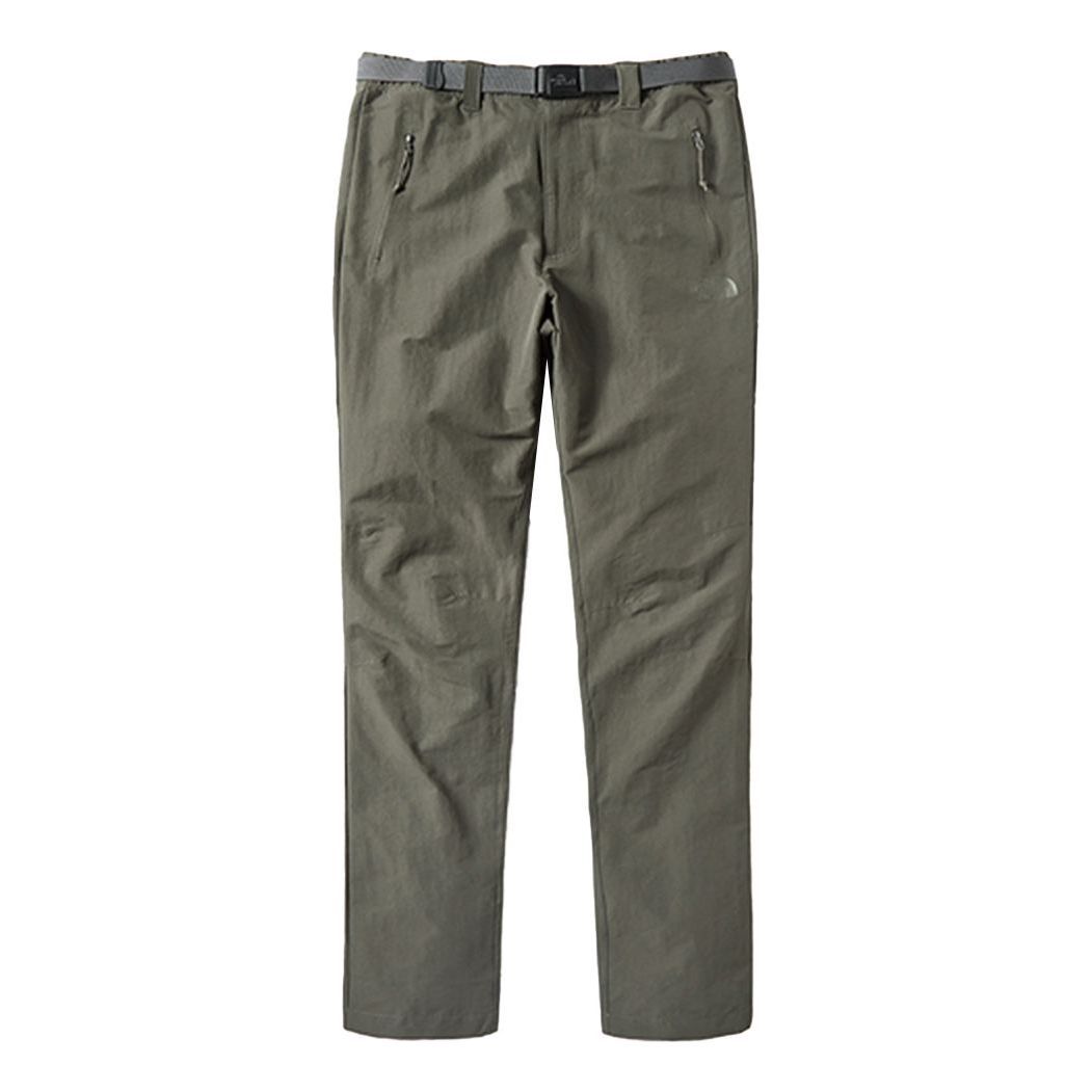 THE NORTH FACE Cotton Flat Trousers 'Olivegreen' NF0A4NH5-21L sold by KicksCrew
