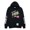 Mitchell & Ness x NBA Slap Sticker Hoodie 'Los Angeles Lakers' FPHD4771-LALYYPPPBLCK sold by KicksCrew