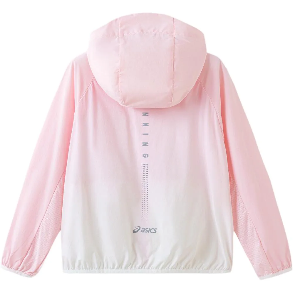 (GS) ASICS Hooded Jacket 'Pink White' 332241053058-0620 sold by KicksCrew product image thumbnail 2