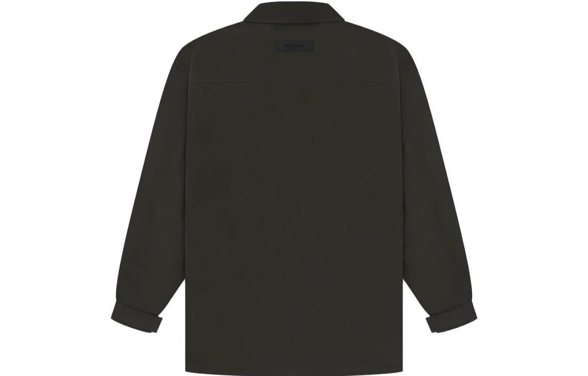 Fear of God Essentials Drop2 SS23 LS Barn Jacket 'Off-Black' 202BT224190F sold by KicksCrew product image thumbnail 2