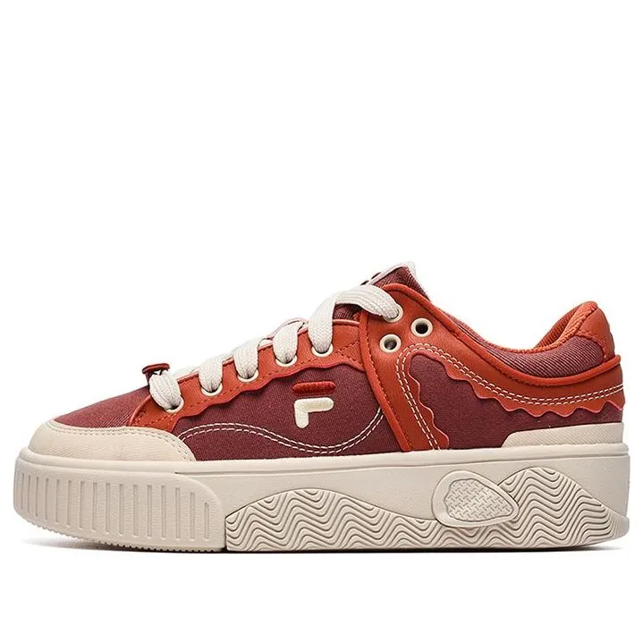 (WMNS) FILA FUSION Stack Skate Shoes 'Red' T12W232201FMC sold by KicksCrew