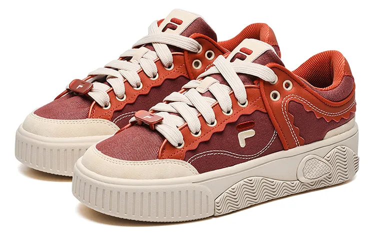 (WMNS) FILA FUSION Stack Skate Shoes 'Red' T12W232201FMC sold by KicksCrew product image thumbnail 2
