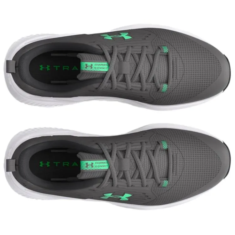 Under Armour Charged Commit 4 'Castlerock Vapor Green' 3026017-104 sold by KicksCrew product image thumbnail 3