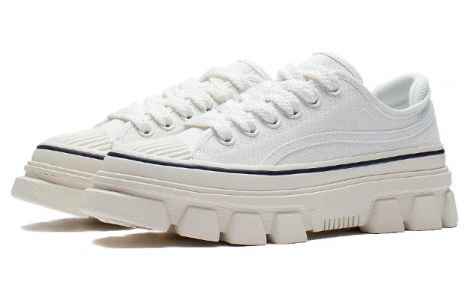 Li-Ning Casual Skate Shoes 'White' AGCS204-1 sold by KicksCrew