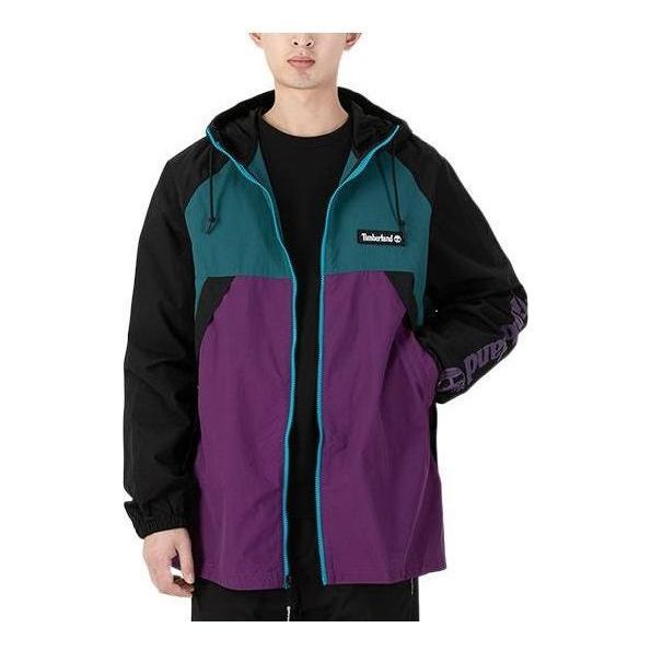 Timberland Windbreaker Full Zip Jacket 'Green Purple' A2BV4-AQ3 sold by KicksCrew
