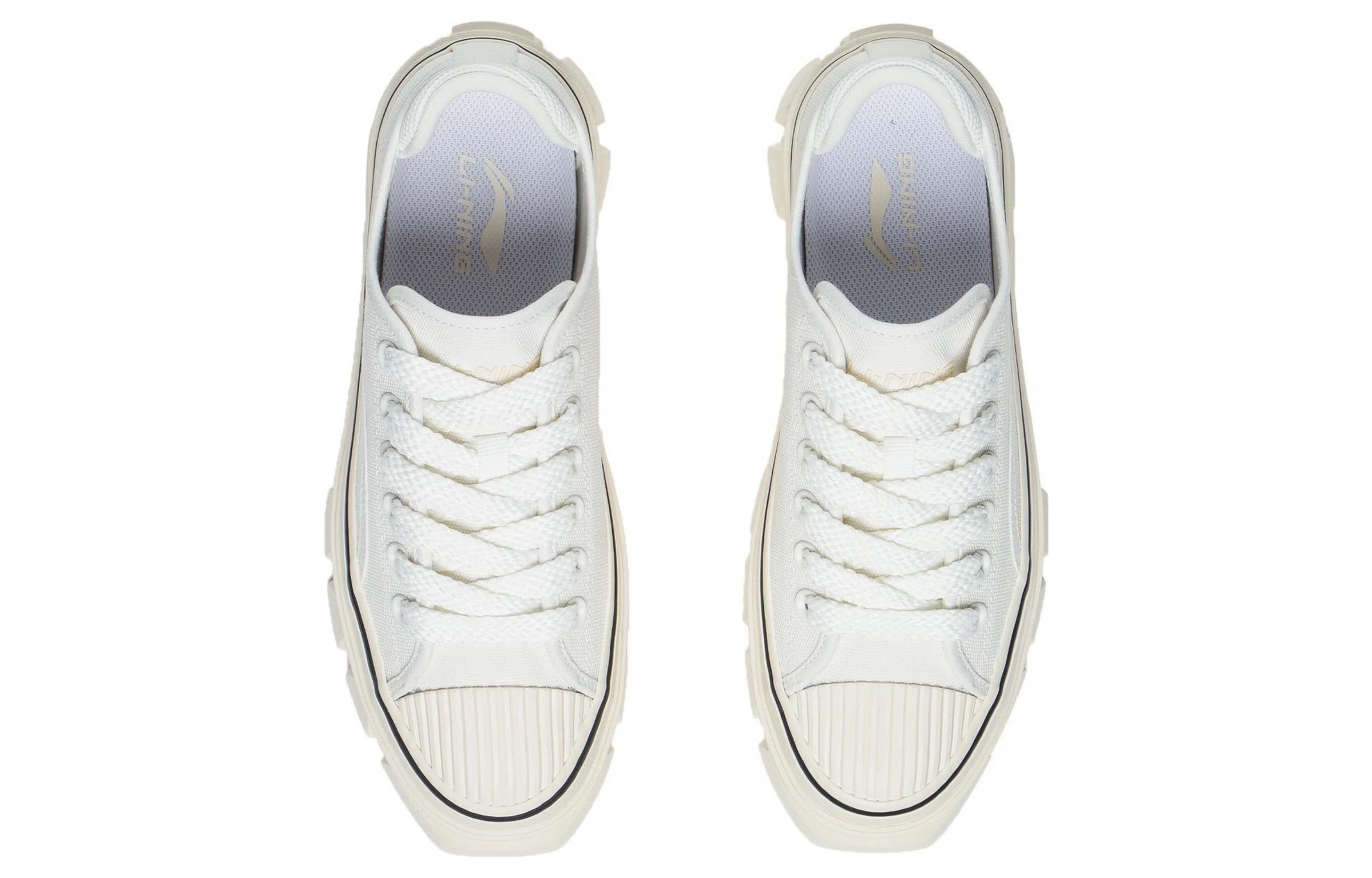 Li-Ning Casual Skate Shoes 'White' AGCS204-1 sold by KicksCrew product image thumbnail 4