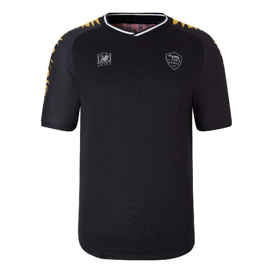 New Balance x Aries AS Roma Pre-Game Jersey 'Black' MT239939-HME sold by KicksCrew