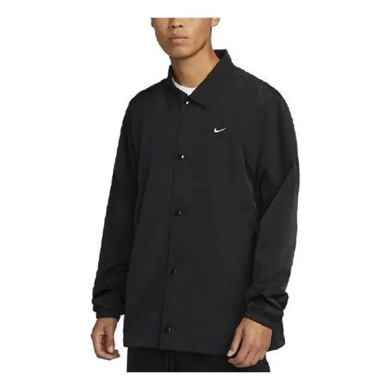Nike Authentics Coach Jacket 'Black' DQ5005-010 sold by KicksCrew