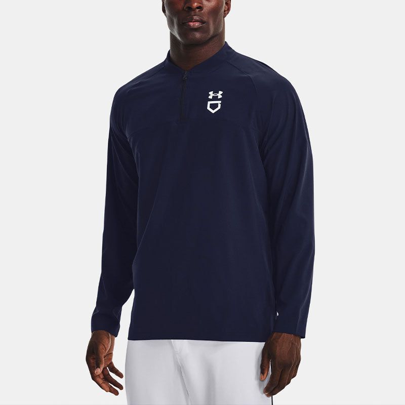 Under Armour Utility Long Sleeve Cage Jacket 'Navy Blue' 1375656-410 sold by KicksCrew product image thumbnail 3