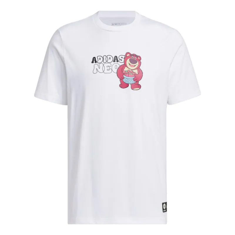 adidas Neo x Lotso T-Shirt 'White Red' IP4027 sold by KicksCrew
