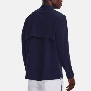 Under Armour Utility Long Sleeve Cage Jacket 'Navy Blue' 1375656-410 sold by KicksCrew