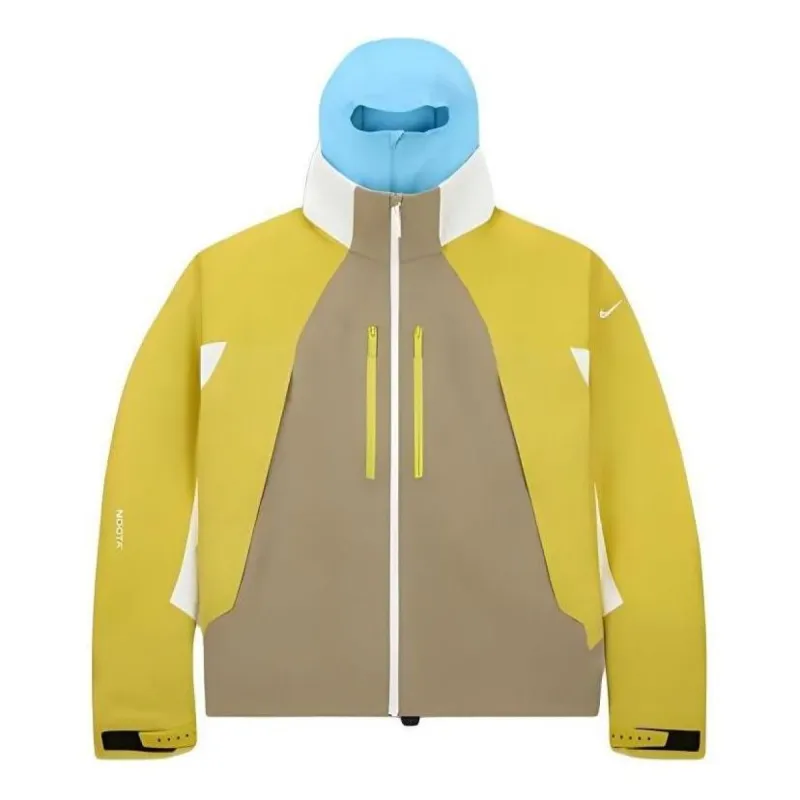 Nike x NOCTA L'ART Balaclava Tech Jacket (Asia Sizing) 'Yellow Khaki' FD2161-247 sold by KicksCrew