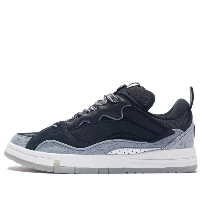 Li-Ning Superwave Golden x AAPE 10TH Anniversary 'Black Grey' AECS087-1 sold by KicksCrew