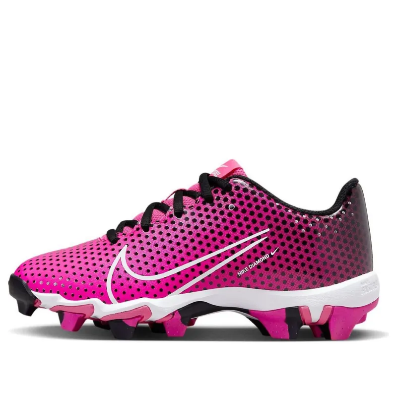 (GS) Nike Hyperdiamond 4 'Black Fierce Pink' CZ5919-006 sold by KicksCrew