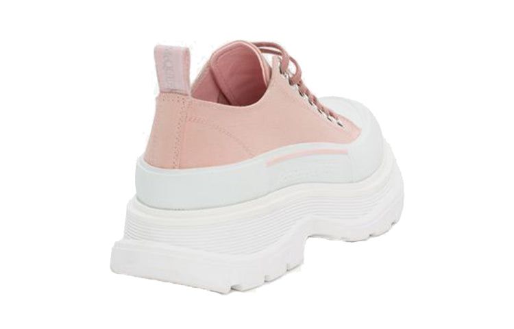 (WMNS) Alexander McQueen Tread Slick Low Lace Up 'Light Pink White' 611705W4LR19243 sold by KicksCrew product image thumbnail 5