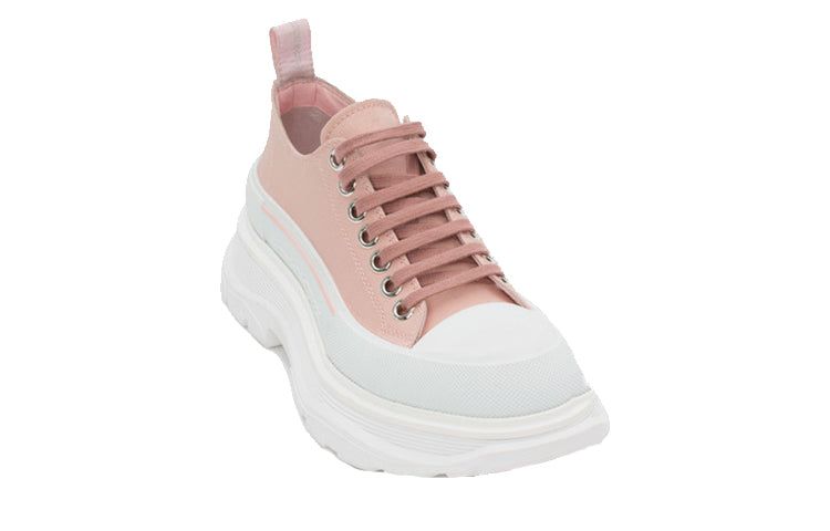 (WMNS) Alexander McQueen Tread Slick Low Lace Up 'Light Pink White' 611705W4LR19243 sold by KicksCrew product image thumbnail 3