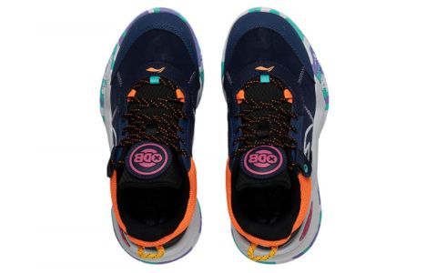 (GS) Li-Ning Lei-Rim Low 'Blue Orange' YKBS092-1 sold by KicksCrew